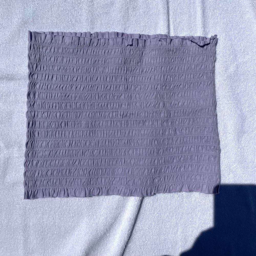 Lavender Synched Tube Top